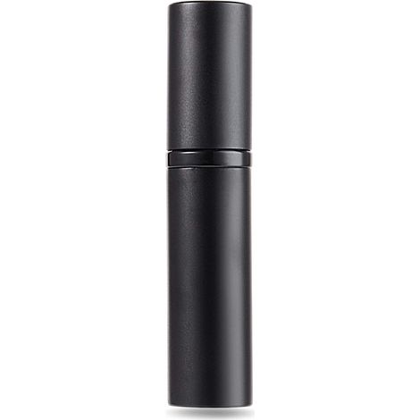 Atomiseur Parfum - 5 ml - En Métal Noir - Rechargeable Sans Entonnoir - Pour Voyage Et Sac À Main - Lot De 2 (1/5)