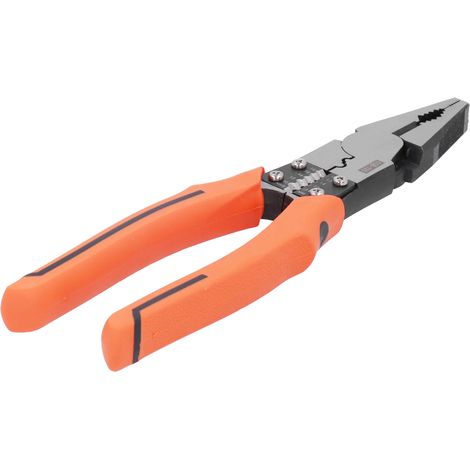 Pince à dénuder multifonctionnelle de 23 cm (9 pouces) avec coupe diagonale et étau pour fils en acier allié (1/5)