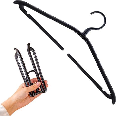 CCYKXA  Hangers - Folding Hanger  Travel Hanger  Space-Saving Folding Hangers  Portable Hangers  Closet Organizers and Storage Companion  Multipurpose Sleeve Hanger