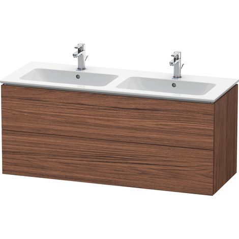 Duravit L-Cube mueble bajo lavabo suspendido, 2 cajones,