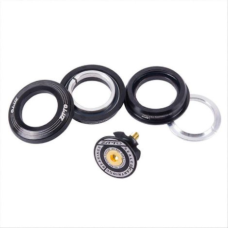 Interner Steuersatz für Rennräder, 44 mm CNC-gefräst, 1 1/8 Zoll, 28,6 Zoll gerades Rohr, ZS44, teilintegrierte Fahrradteile (1/5)