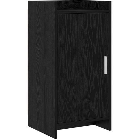 Sideboard Schwarze Eiche 40 x 36 x 80 cm Holzwerkstoff vidaXL (1/5)