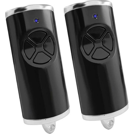 Télécommande 868 MHz pour Hörmann HSE4 BS, télécommande de remplacement 4 canaux pour Hörmann, télécommande de portail et de porte de garage compatible avec Hörmann HSM4 HSE2 HS1 HS4 HSZ1 (2 pièces) (1/5)