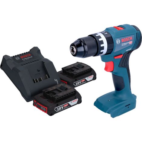 Avvitatore a percussione a batteria Bosch GSB 18V-45 Professional 18 V 45 Nm Brushless + 2x batteria 2,0 Ah + caricabatteria