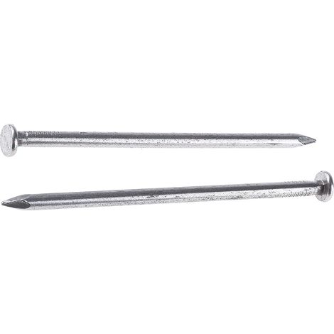 Clous à tête ronde à tête ronde RS PRO, diam. 100mm (Plat rond), en Acier ( Prix pour Sachet de 1 )
