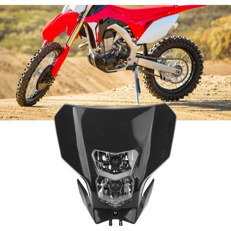 DC12V Motorradscheinwerfer kompatibel mit Honda CRF450L und CRF450XR 2019-2020, schwarz. (1/5)