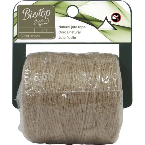 Ficelle Jute Naturelle écologique, Biodégradable, Multi-usage - Biotop