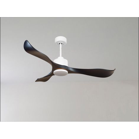 Modulo de KlassFan - Ventilateur de plafond Lumière blanc bois clair idéal à partir de 40 m² KLDC4P6SW166l1wi (1/5)