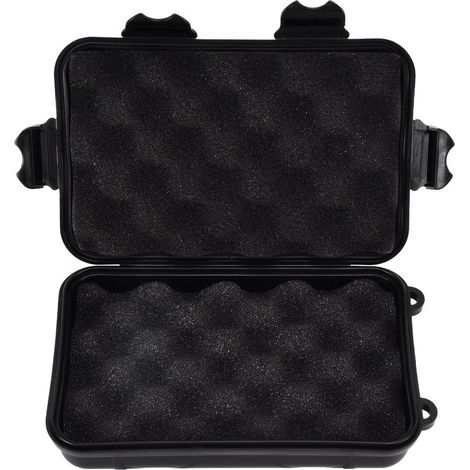 Kompakte, stoßfeste und wasserdichte Aufbewahrungsbox aus Kunststoff für Outdoor-Camping und Survival-Ausrüstung – 170 x 107 x 49,5 mm (1/5)