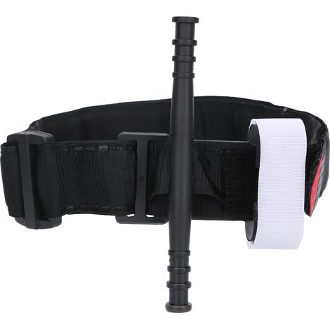 Ceinture de garrot d'urgence à une main pour arrêter les saignements en extérieur, couleur noire (1/5)