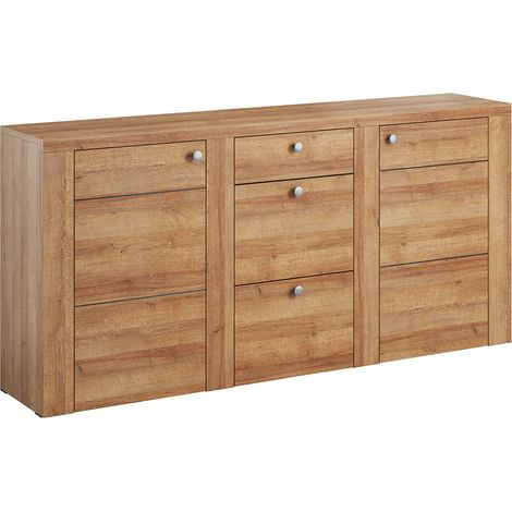 Credenza Amaury Wood a 2 ante e 3 cassetti (1/4)