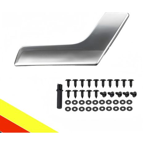 Ersatz-Türgriff-Set für den Innenbereich, rechte Seite, mattsilber, passend für Mercedes W204, X204, C/GLK-Klasse (rechts)
