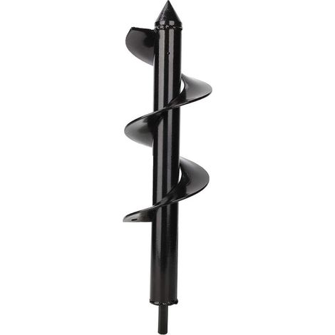 8x30cm Tarière pour Perceuse, Tariere Jardin Perceuse, Forets de Jardin en Spirale, Outil de Plantation pour Faire Rapidement Trou et Planter des Fleurs Arbres Arbustes (1/5)