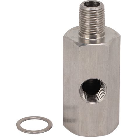 Hochleistungsfähiger 1/8NPT-Öldrucksensorstecker aus Edelstahl für OE-Öldrucktransmitter, Automobilteile. (1/5)
