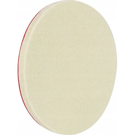 Disco in feltro lucidante con velcro 125 mm x 10 mm AMIO-02650 (1/5)