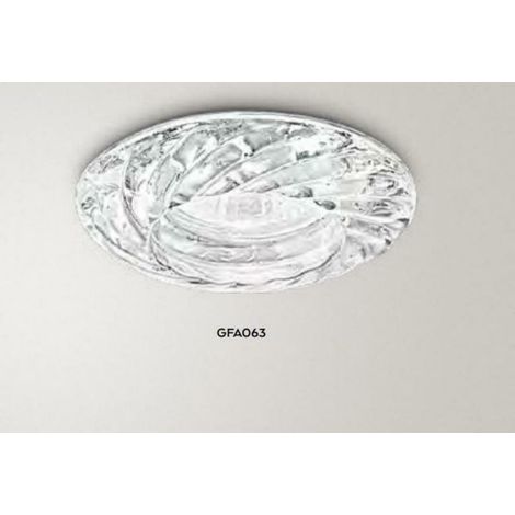 G.e.a. luce transparent crystal projecteur À encastrer ampoule exclue 1xgu10 gfa063