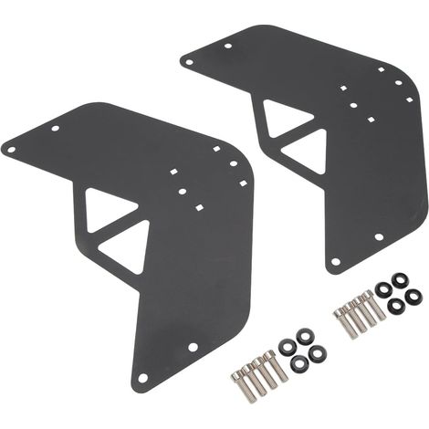 Support de Bidon de Carburant, Support de Montage de Charnière avec Matériaux en Acier Inoxydable, 2 Jeux pour JK JL JT (1/4)
