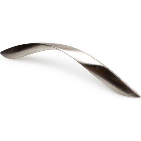 Poignées Zamak Nickel Mat Brossé (boîte De 10) Poignées Zamak L128 Nickel Mat Brossé - Reunion Industrial (1/5)