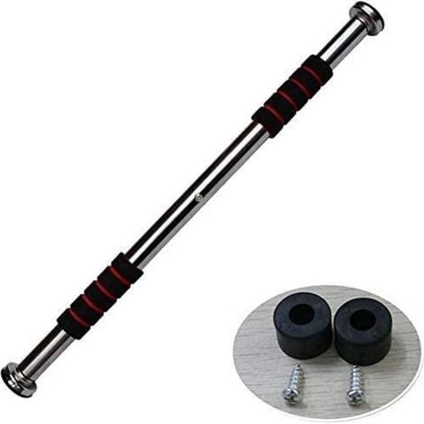 TRADE SHOP - Barra Per Trazioni Porta Regolabile Da 0,8 A 1,2 Mt Allenamento Fitness Chin Up - (1/3)