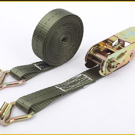 Sangle verte 3M de 1 pouce (2,5 cm), tendeur de chargement