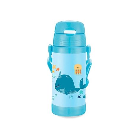 Taza térmica infantil 350 ml 'Ballena' Maestro MR-1640-35-A (1/3)
