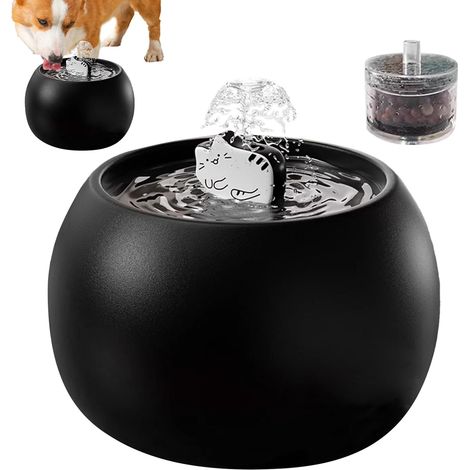 eau pour chat Distributeur automatique rechargeable avec (1/5)