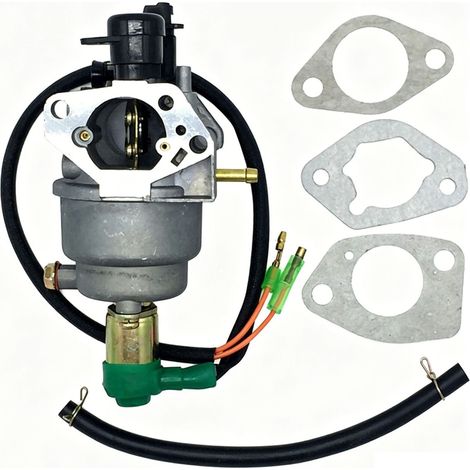 Pièce carburateur compatible générateur GX390 188 – Joints papier plaque isolante, EB5000X EM5000S, remplacement (1/5)