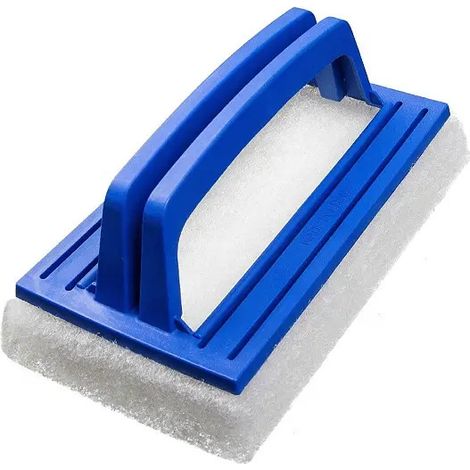 Lot de 3 brosses à main haute qualité – Tampon nettoyeur lavage parois – Pour piscines hors-sol ou enterrées (1/5)