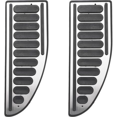 2X Repose-Pieds Antidérapant Voiture Pas de Forage de Voiture Coussin Repose de Pieds Couvre-Pédale Adhésif pour Focus Fiesta Mondeo Accessoires