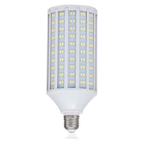 E40-LED-Lampe, 50 W, kaltweißes LED-Licht, 6500 K, 4400 lm, 85–265 V Wechselstrom, entspricht einer 400-W-Halogenlampe (1/5)