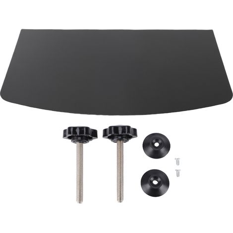 Connecteur de bureau d'angle, pince en acier inoxydable de 17 pouces sur plate-forme en L pour le bureau (1/5)