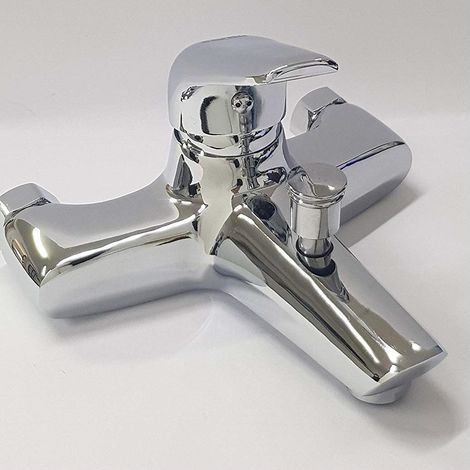 TRADE SHOP - Rubinetto Miscelatore Vasca 52971 Bagno Monocomando Monoforo Rubinetteria -