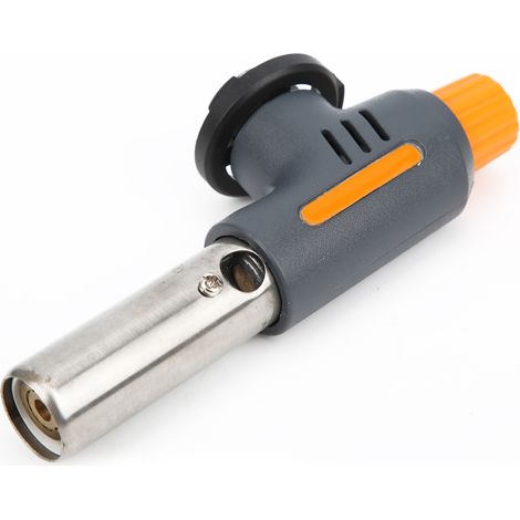 Mini chalumeau à gaz, pistolet à flamme, torche de soudage, brûleur électronique réglable pour la cuisine de camping (1/5)