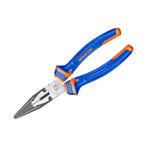 Alicate puntas semiredondas curvas WADFOW 6 pulgadas acero al carbono (1/3)