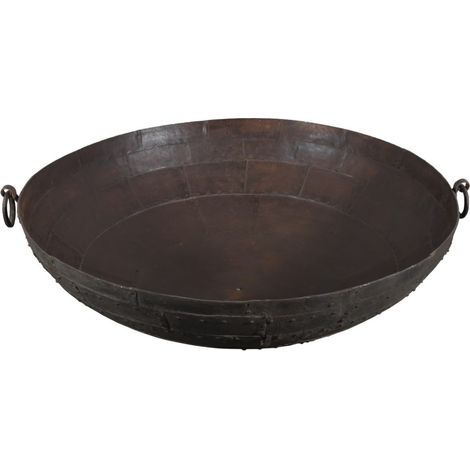 VIEUX CONTENEUR EN FER FORGÉ