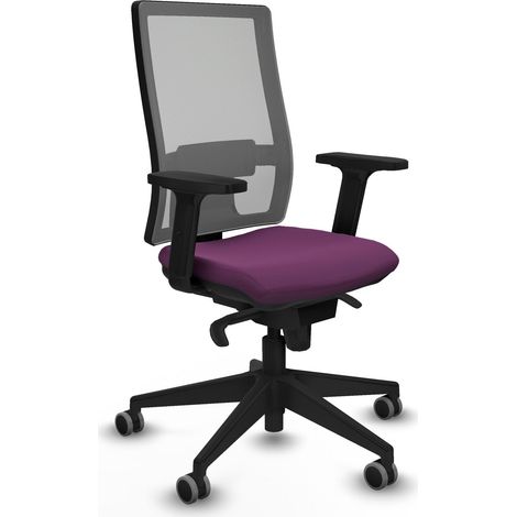 Silla de oficina piqueras y crespo Horna negro espuma ergonómica (1/5)