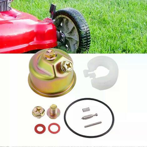 Kit de réparation de carburateur en métal pour GX120, kit de carburateur pour Honda GX200, joint d'aiguille, cuve, flotteur, goupille, pièces détachées pour tondeuse à gazon