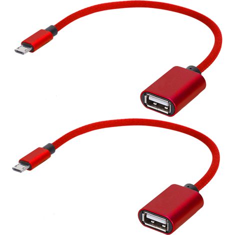 Câble OTG USB-C vers Micro USB et Audio pour Android - Adaptateur Double Conversion