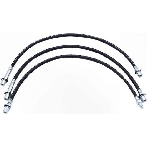 3-teiliger Bremsleitungsschlauchsatz für Hilux Modelle LN106 LN46 LN60 LN65 RN105 YN65 YN67 Ersatzteile (1/5)
