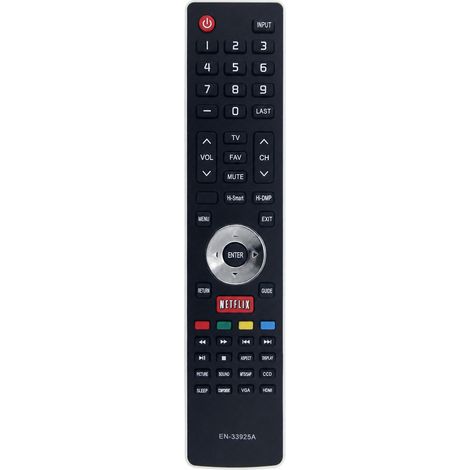 Télécommande TV Compatible avec Hisense, Modèle EN-33925A (1/5)