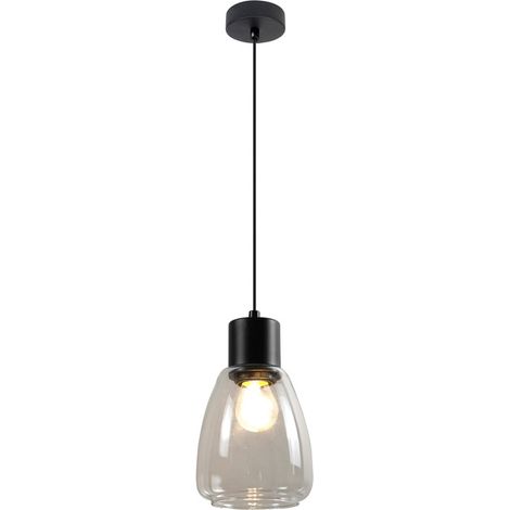 MOLDO Hängelampe 1 E27 Schwarz Candellux 31-35066