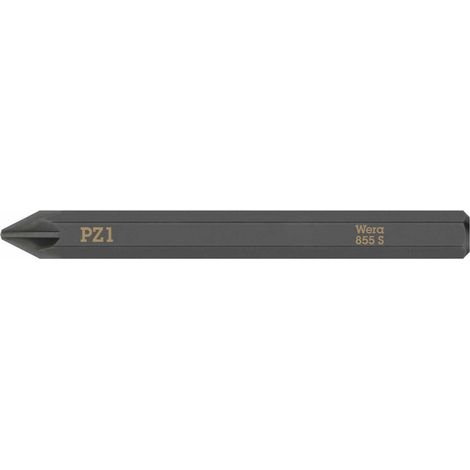WERA 05018163001 Bit 855 S PZ 1 x 70 mm 1/4 PZ 1 Länge 70 mm (1/5)