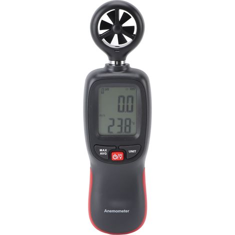 Digital Anemometer High Accuracy Backlit Multifunctional Micro Wind Speed Sensor Anemometer (1/5)