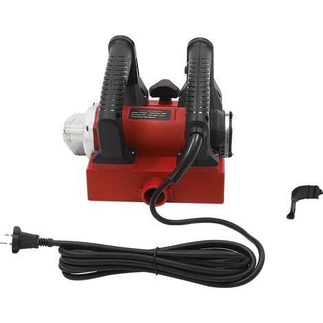 Raboteuse Électrique, Moteur de 1300W, Profondeur de Rabotage Réglable, Rouge (1/2)