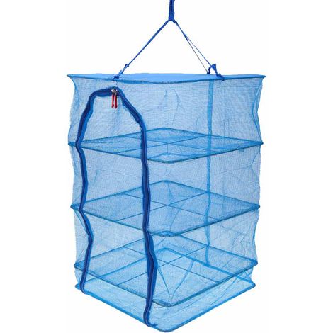 Decdeal 40  65 cm 4-lagiges Netz zum Aufhängen von Gemüse- und Fischgerichten zum Trocknen von Netzen