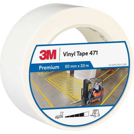3M Nastro isolante 764 50 millimetri bianco (1/4)