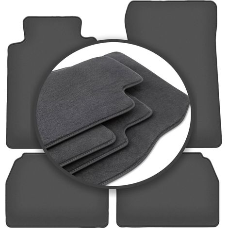Alfombrillas premium para coche: Mercedes C 190 W201 sedán (1982-1993) (1/5)