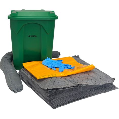 Kit para control de derrames Universal en contenedor de 30 litros (1/4)