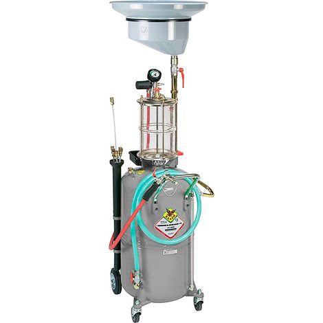 Récupérateur aspirateur huile de vidange 90L avec préchambre Raasm RA.44091G (1/2)