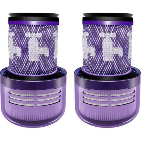 2er-Pack waschbare Ersatzfilter für den kabellosen Dyson V12 Detect Slim Staubsauger